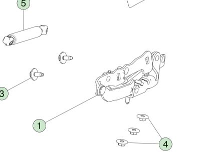 Tesla Modell 3 2021 Linkskofferraum Scharnier 1551482-00-H OEM Fit