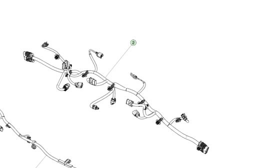 Tesla Model 3 2020 FEM Kabelbaum Baugruppe 1567961-00-A Schwarz