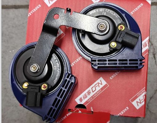 Tesla Modell Y Zwei-Ton Horn Set 520Hz/420Hz 12V IP67