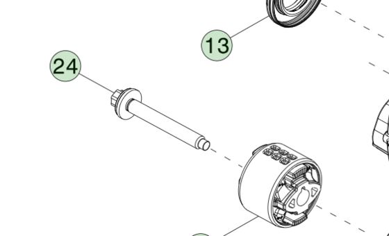 M12-1.75X99 HF Bolt für das Tesla Modell 3/Y 2017+