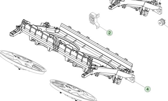 Tesla Modell S/X Kühlventilator und Leichentuch 1754791-00-A 12V 3KG