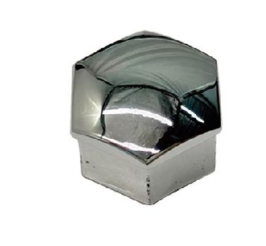 Silberner ABS-Radmutterdeckel für Tesla Model S/3 22 mm Innendiameter