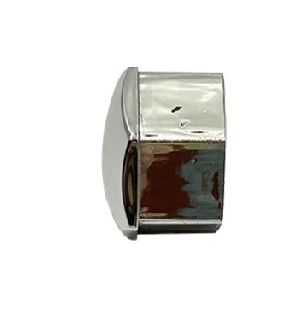 Silberner ABS-Radmutterdeckel für Tesla Model S/3 22 mm Innendiameter