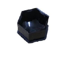 Matte Black Wheel Nut Cover für Tesla Model S/3 22mm 15mm ABS-Kunststoff