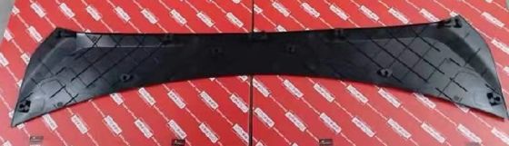 Tesla Model X Frunk Schürze Hinten 2015-2021 Schwarzer Kunststoff 3,5 kg