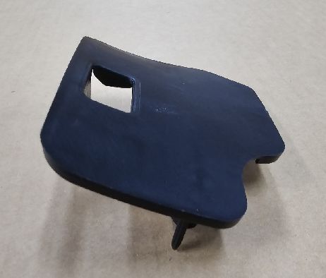 Tesla Model S 2021+ LH Heckstoßstangenhalterung 145x40x3mm Schwarz