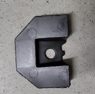 Tesla Modell S 2021+ Hinterbumperhalter LH 130 mm x 35 mm