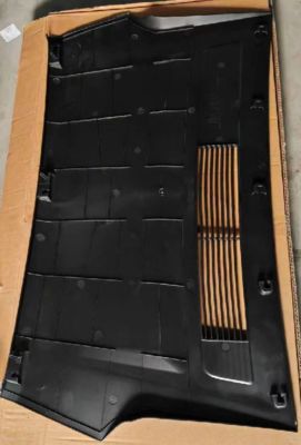 Tesla Model S 2021+ Heck-Frunk-Verkleidung 40x22x6cm Schwarz Kunststoff