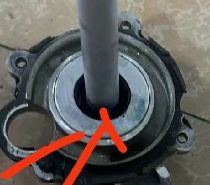 Oil Seal Motor Water Seal Two-Layer For Tesla Model S(2012-2016) 1002713-02-D